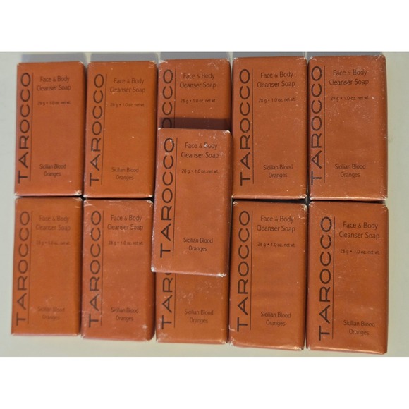 Tarocco Other - Tarocco Sicilian Blood Oranges Face Body Cleanser Soap 1 oz Bars‎ Lot of 11